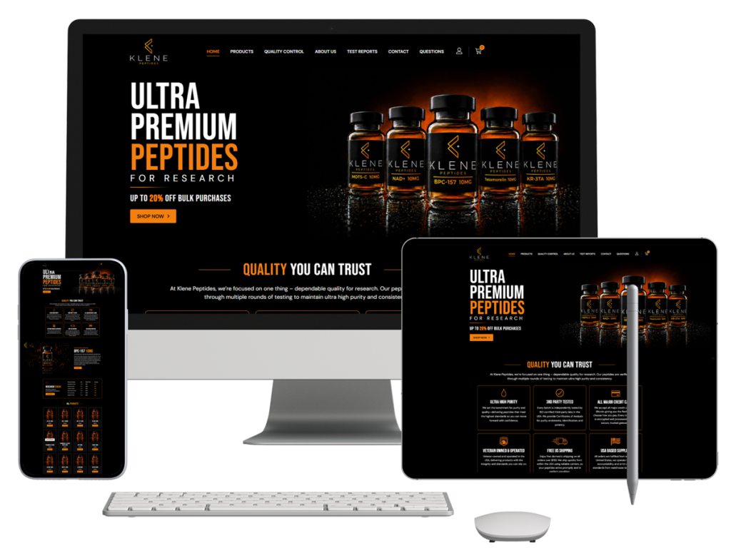 ecommerce website mockup