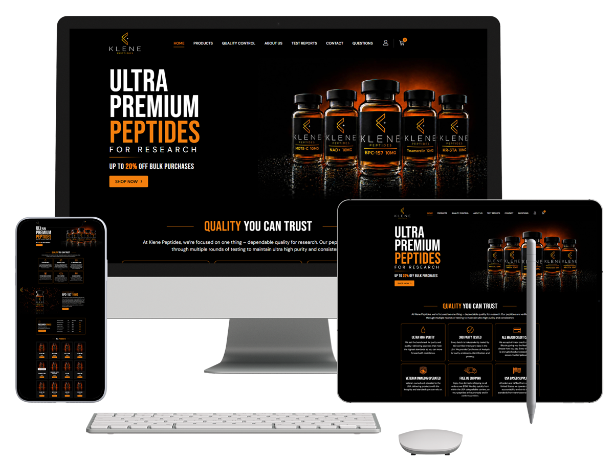 ecommerce website mockup