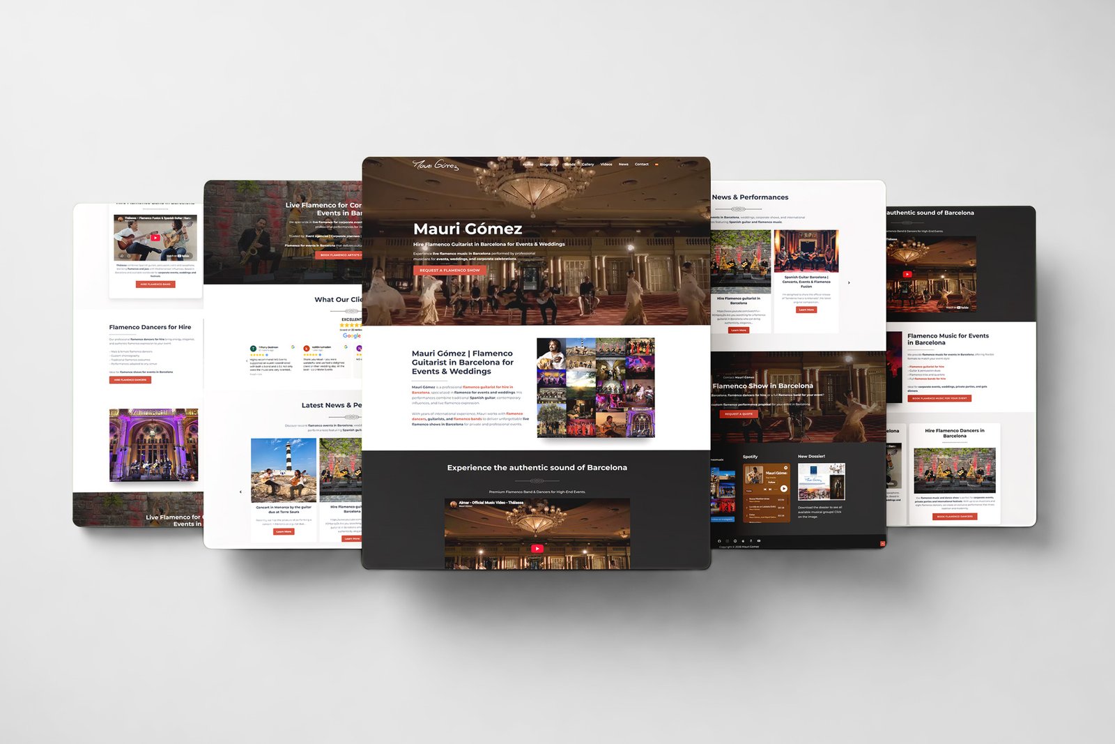 Home 74 restaurant website