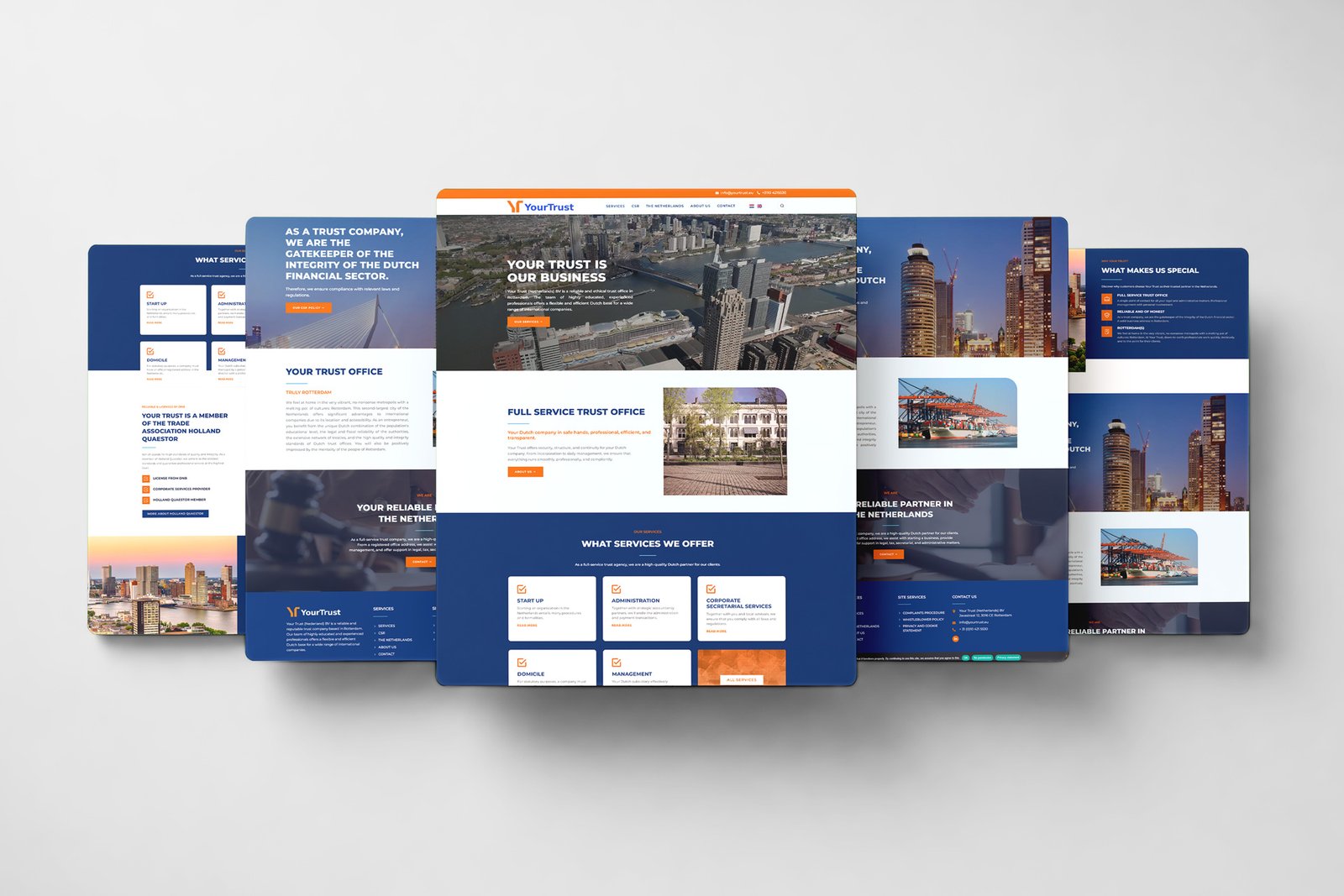 Home 71 business website