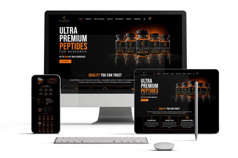 peptide ecommerce website