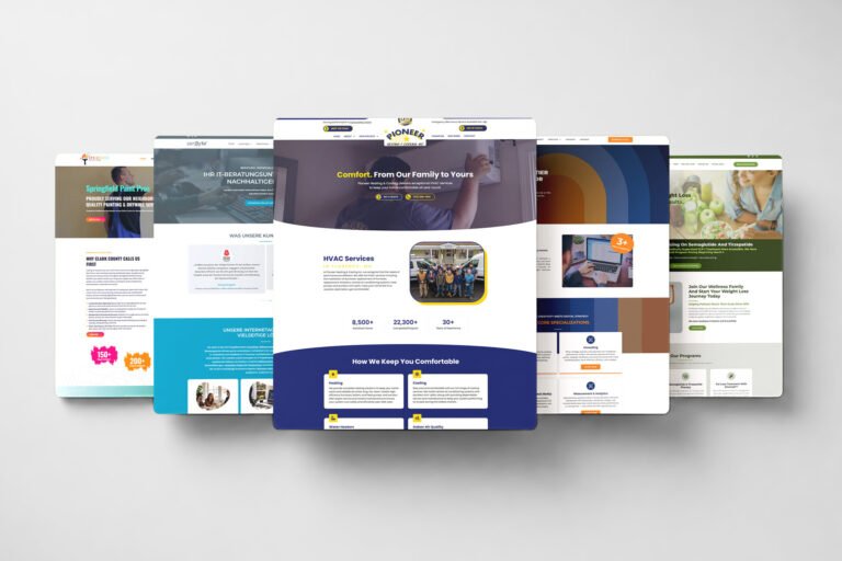 HVAC services website
